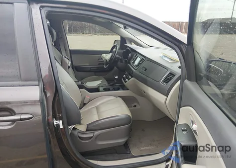 2017 Kia Sedona Lx из США, поврежденный, VIN KNDMB5C11H6331613